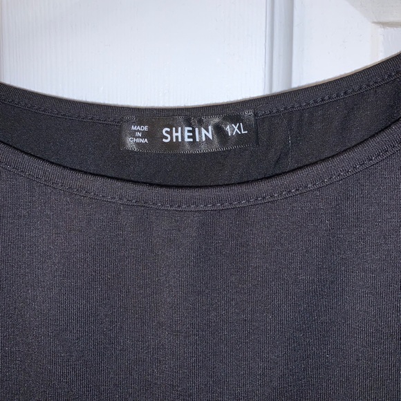 Shein Tulle Sleeve Blouse XL New without tags - Picture 4 of 13